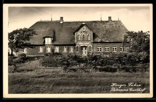 AK Pellworm, Petersens Gasthof, Hooger Fähre