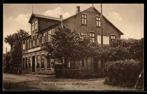 AK Nebel /Amrum, Kinderheim