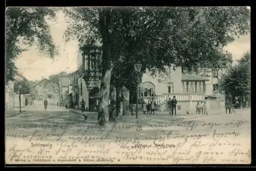 AK Schleswig, Strasse Lollfuss und Schlei-Halle