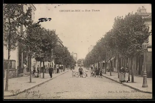 AK Choisy-le-Roi, Rue Thiers
