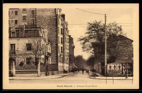 AK Saint Mandé, Avenue Sainte-Marie
