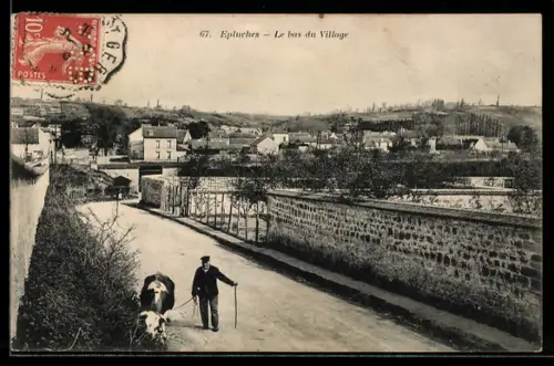 AK Saint-Ouen-l`Aumône, Epluches, Le bas du Village