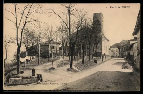 AK Brens, Entrée de village