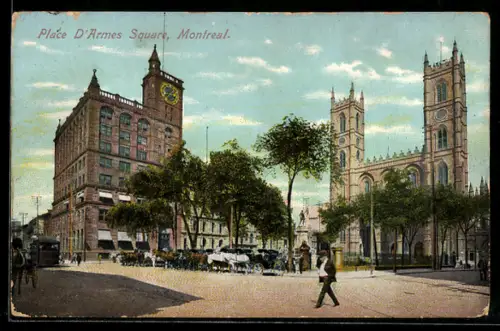 AK Montreal, Place D`Armes Square