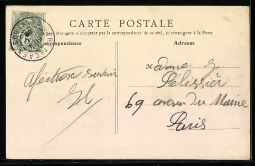 AK Riva-Bella /Calvados, Rue de la Mer