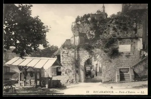 AK Rocamadour, Porte d`Entrée