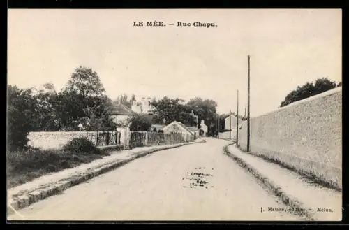 AK Le Mée, Rue Chapu