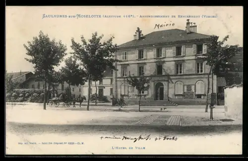 AK Saulxures-sur-Moselotte, L`Hôtel de Ville