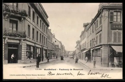 AK Montbéliard, Faubourg de Besancon
