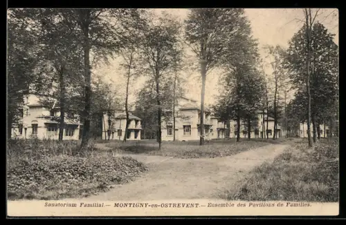 AK Montigny-en-Ostrevent, Sanatorium Familial, Ensemble des Pavillons de Familles