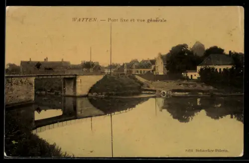 AK Watten, Pont fixe et vue générale