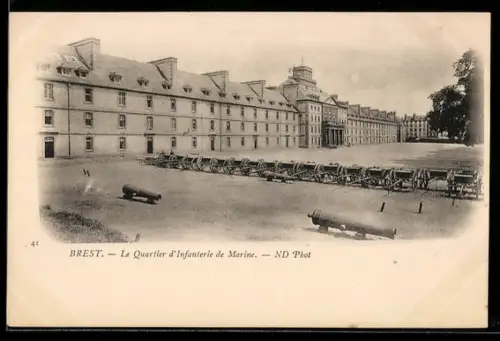 AK Brest, Le Quartier dInfanterie de Marine