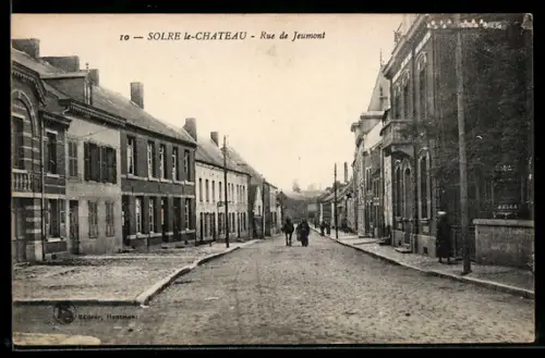AK Solre le-Chateau, Rue de Jeumont