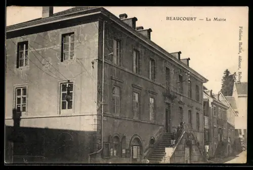 AK Beaucourt, La Mairie