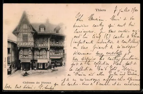 AK Thiers, Château du Piroux
