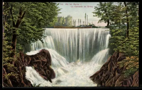 AK Aix les Bains, La Cascade de Grésy