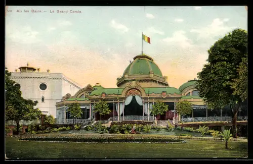 AK Aix les Bains, Le Grand Cercle