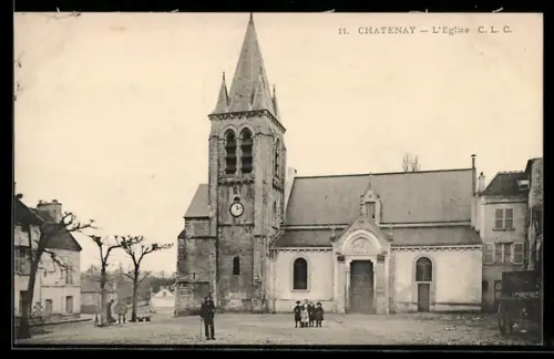 AK Chatenay, L`Eglise C.L.C