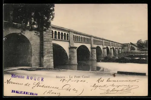 AK Béziers, Le Pont Canal