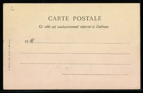 AK Remonot, Häuser an Felswand mit Kirche