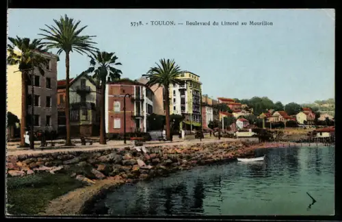 AK Toulon, Boulevard du Littoral au Mourillon