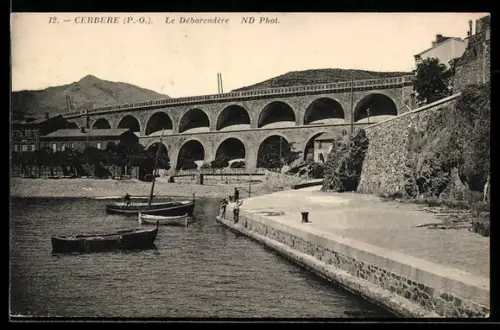 AK Cerbere /P.-O., Le Débarcadère