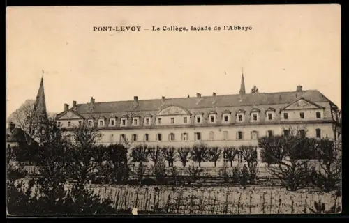 AK Pont-Levoy, Le Collège, facade de lAbbaye
