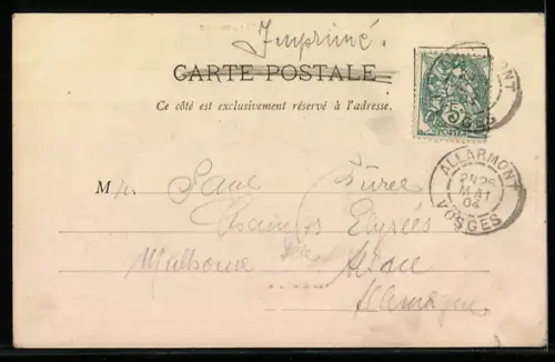 AK Allarmont, Vue Générale