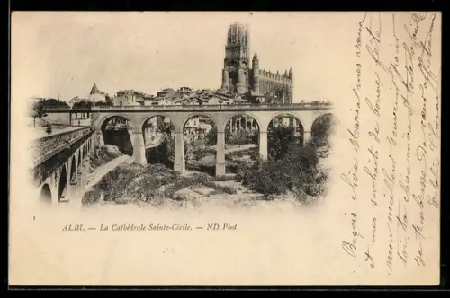 AK Albi, La Cathédrale Sainte-Cécile