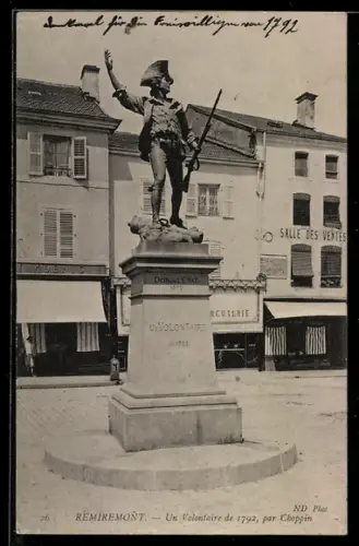 AK Remiremont, Un Volontaire de 1792, par Chopin