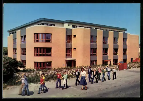 AK Westerland /Sylt, DAK Kinderkurheim Haus Quickborn, Norderstrasse