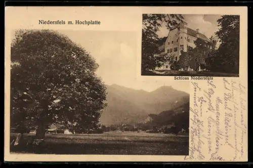 AK Niedernfels, Hochplatte, Schloss Niedernfels