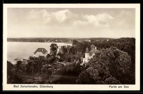 AK Bad Zwischenahn /Oldenburg, Partie am See