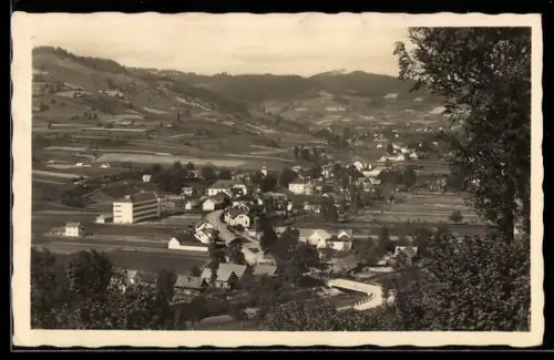 AK Neu-Traubendorf, Ortsansicht aus der Vogelperspektive