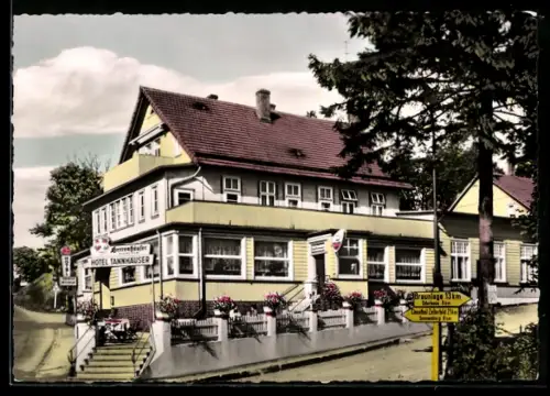 AK St. Andreasberg /Oberharz, Hotel Tannhäuser, Inh. G. Hollert
