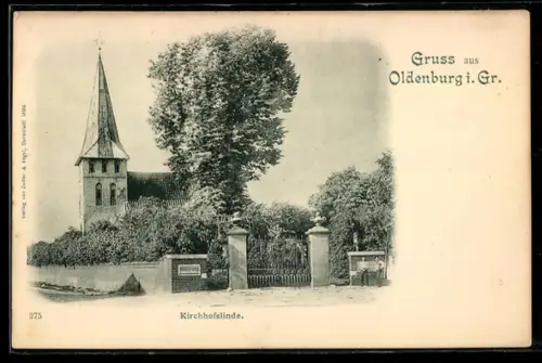 AK Oldenburg i. Gr., Kirchhofslinde