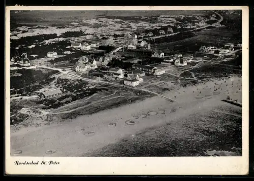 AK St. Peter, Luftaufnahme der Küste