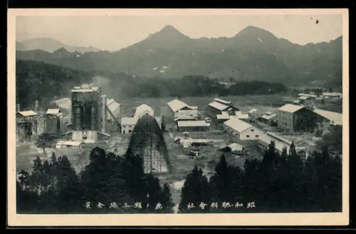 AK Kanose, Panorama der Showa-Düngemittelfabrik