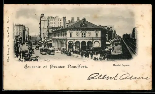 AK New York, NY, Herald Square