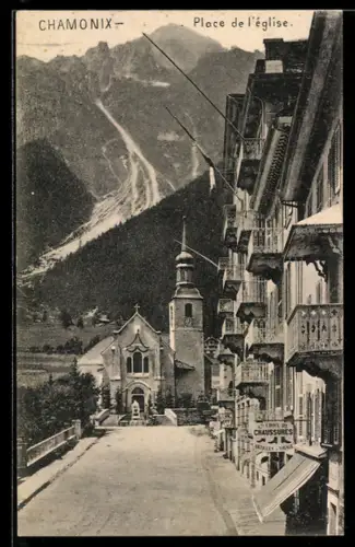 AK Chamonix, Place de l`église
