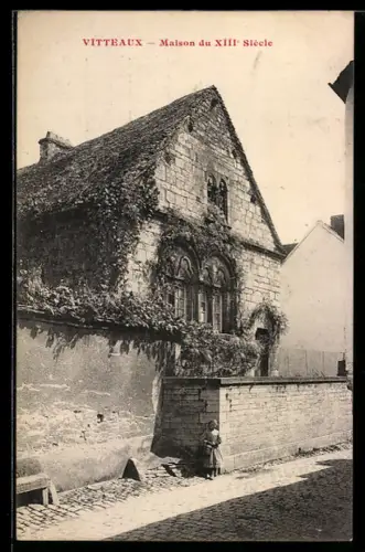 AK Vitteaux, Maison du XIIIe Siècle