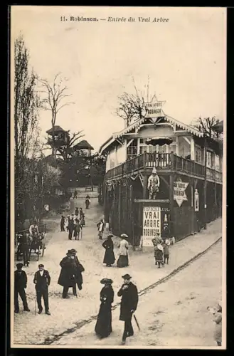 AK Robinson, Entrée du Vrai Arbre