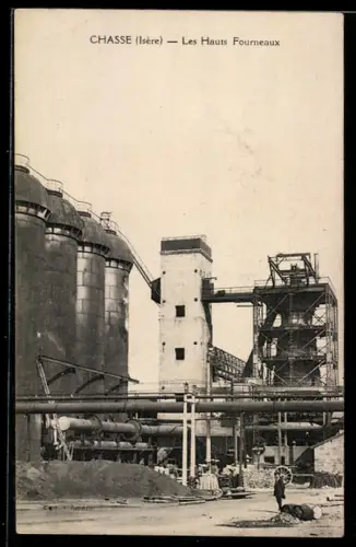 AK Chasse /Isère, Les Hauts Fourneaux