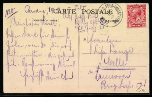 AK Caudry, Rue Gambetta