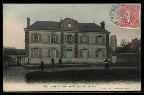 AK Brils-sous-Forges /S.et-O., Mairie