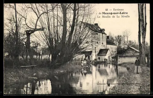 AK Meung-sur-Loire, Le Moulin de La Nivelle