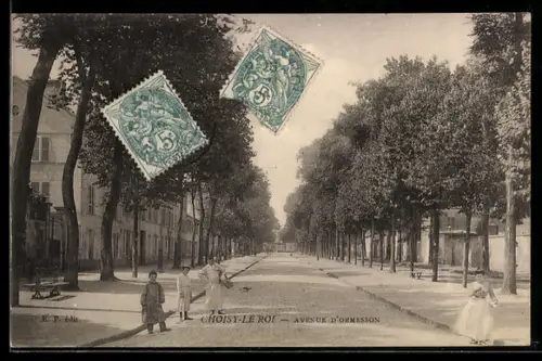 AK Choisy-le-Roi, Avenue d`Ormesson