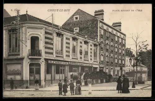 AK Choisy-le-Roy, Place Rouget de LIsle