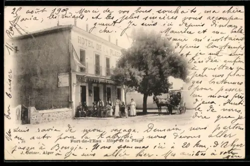 AK Fort-de-l`Eau, Hôtel de la Plage