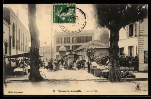 AK Marnes-la-Coquette, Le Marché
